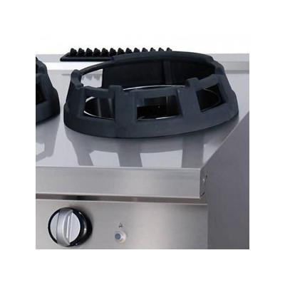 Maxima Vařič Wok pro vysoké zatížení - dvojitý - plynový - 2 x 28,5 cm varné kruhy - hloubka 70 cm |  09396006